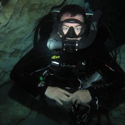 Black Jack Tech Diving - REvo rebreather diving in cave country.
