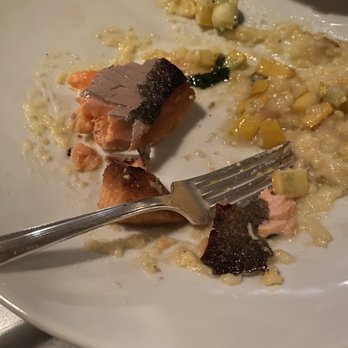 Cascina Spinasse - Gross overcooked salmon - Italian Near Me - Seattle, Washington