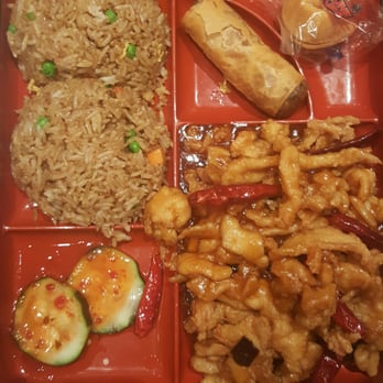 Noodle Exchange - Orange chicken bento - Chinese Near Me - Las Vegas, Nevada