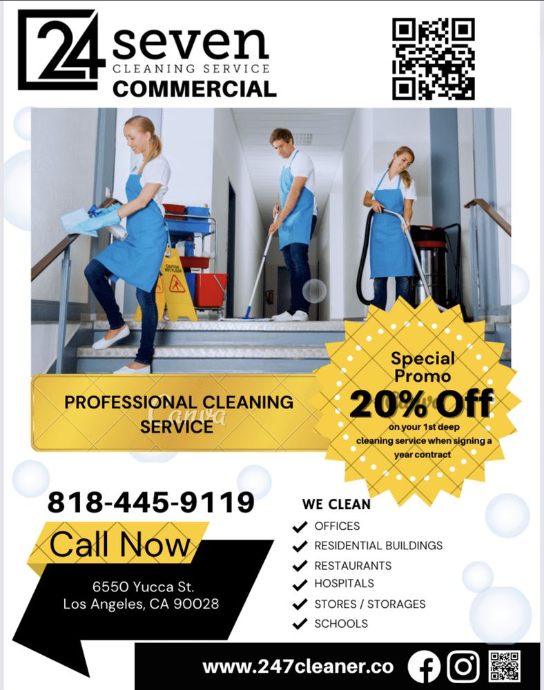 24/7 CLEANING SERVICE 11 Photos Los Angeles, California Office