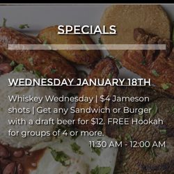 Cielo Latin Grill - Website lunch special, yet they were closed for lunch on the exact day advertised
