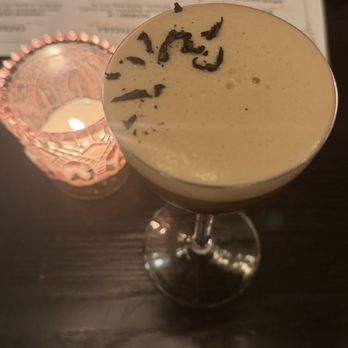 Forsythia - expresso martini - Modern European Near Me - Philadelphia, Pennsylvania