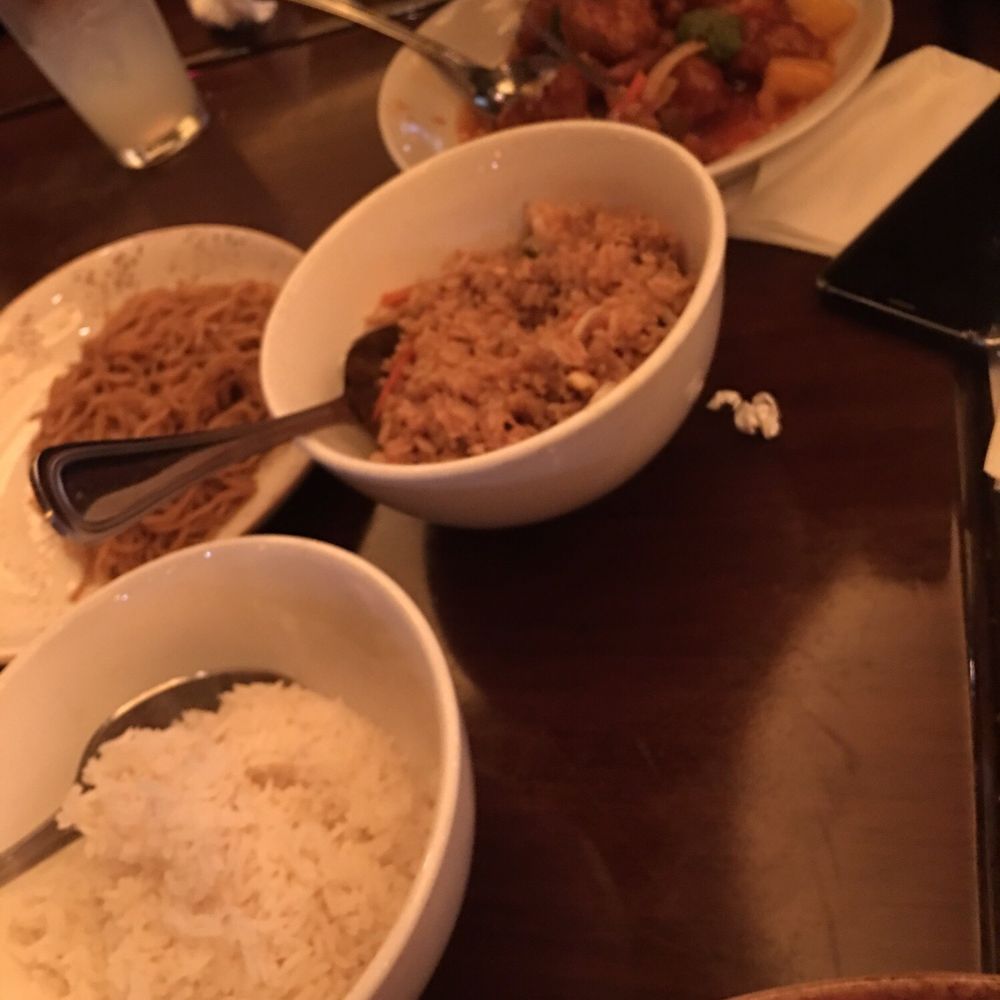 P.F. Chang's - White rice, fried rice, noodles and sweat and sour chicken - Chinese Near Me - West Des Moines, Iowa P.F. Chang's - White rice, fried rice, noodles and sweat and sour chicken - Chinese Near Me - West Des Moines, Iowa