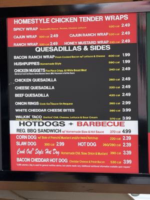 Menu photo 5 Cook Out Norfolk, VA