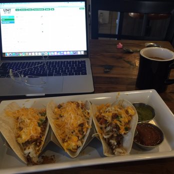 Seven Mile Cafe - Breakfast tacos; chorizo & eggs. - Breakfast & Brunch Near Me - Denton, Texas Seven Mile Cafe - Breakfast tacos; chorizo & eggs. - Breakfast & Brunch Near Me - Denton, Texas