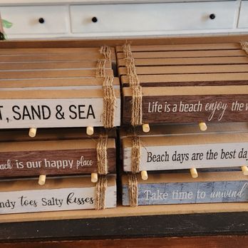 Enchanted By Cathy - Beach signs $10.00 each - Florists Near Me