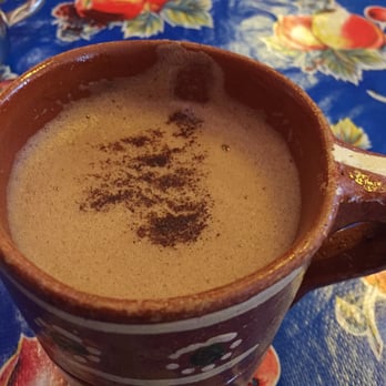 El Moose - Mexican hot chocolate served in an authentic porcelain cup. Very unique and tasty. - Mexican Near Me - Seattle, Washington