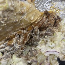 Lamb shawarma allegedly