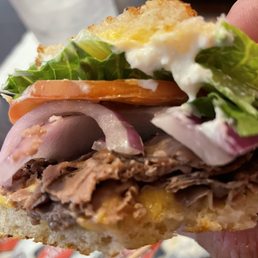 "Spicy Roast Beef " Sandwich