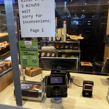McDonald's - Wait sign ... at checkout - Fast Food Near Me - Port Saint Lucie, Florida McDonald's - Wait sign ... at checkout - Fast Food Near Me - Port Saint Lucie, Florida