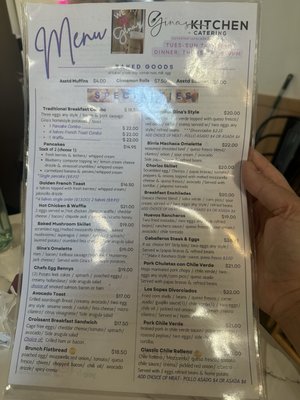 Menu photo 2 Gina's Kitchen +Catering Rancho Cucamonga, CA Menu photo 2 Gina's Kitchen +Catering Rancho Cucamonga, CA