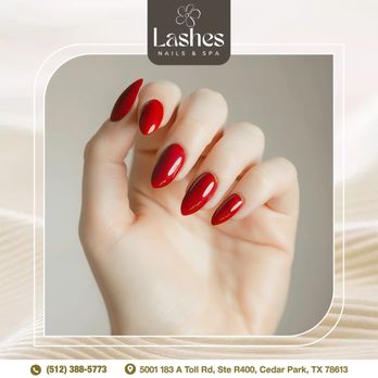 Lashes Nails Spa - Almond-shaped nails just got a makeover with our unique designs! 
Come in for a chic, feminine style that's tailored just for you. - Nail Salons Near Me - Cedar Park, Texas