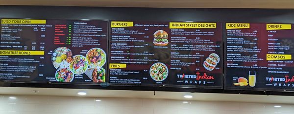 Menu photo 2 Twisted Indian Wraps Edmonton, AB Menu photo 2 Twisted Indian Wraps Edmonton, AB