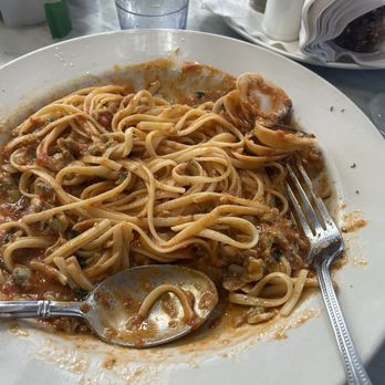 Baci - Linguine with red clam sauce - Pizza Near Me - New Smyrna Beach, Florida