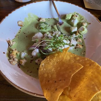 Vecina - Ceviche.  Delicious and the sauce went with everything else - Latin American Near Me - Phoenix, Arizona