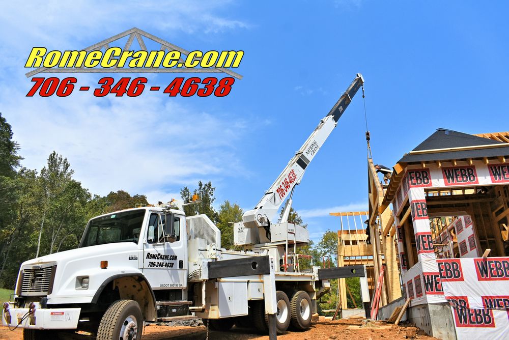 Slide of Boom Truck Rental