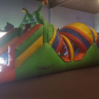 Granite City Jump - Caterpillar Obstacle Course - Bounce House Rentals Near Me - St Cloud, Minnesota