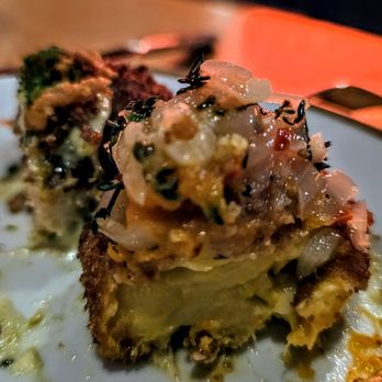 Bar Kroketa - Sweet Potato, Spicy Shallot and Garlic Kroketa at Bar Kroketa Broadgate - Spanish Near Me - London, XGL