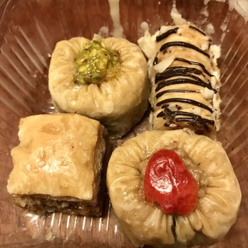 Shahs Halal Food - Cute little box of Assorted Baklava - Halal Near Me - Albany, New York