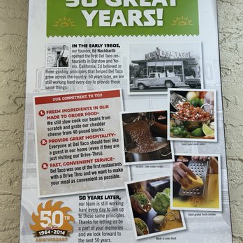 Del Taco - Fast Food Near Me - Barstow, California
