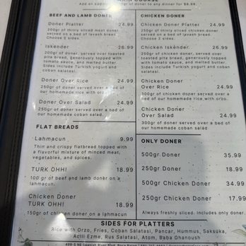 CITIR Turkish Doner Kebab - Turkish Near Me - Boca Raton, Florida