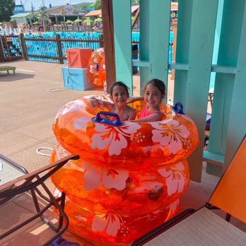White Water - Tubes that come with the cabana - Amusement Parks Near Me - Branson, Missouri