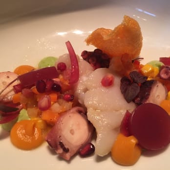Troubadour - The monk fish / octopus ceviche was amazing - Belgian Near Me - Antwerp, VAN
