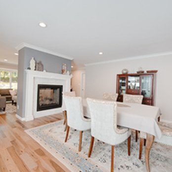 Long Island Creative Contracting - Traditional Dining room with two side fireplace- Port Jefferson, NY - General Contractors Near Me - Miller Place, New York Long Island Creative Contracting - Traditional Dining room with two side fireplace- Port Jefferson, NY - General Contractors Near Me - Miller Place, New York