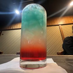 Big Apple Cafe - Bob Marley drink. Taste's great.
