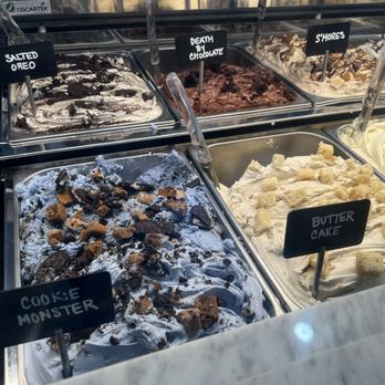 Lucky Dog Gelato - Cookie Monster is so good!! (Vanilla bean) - Ice Cream & Frozen Yogurt Near Me - San Clemente, California Lucky Dog Gelato - Cookie Monster is so good!! (Vanilla bean) - Ice Cream & Frozen Yogurt Near Me - San Clemente, California