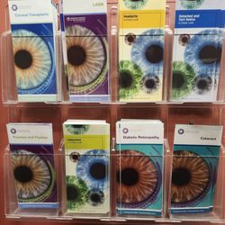 Biltmore Eye Physicians - An assorment of eye possibility brochures.