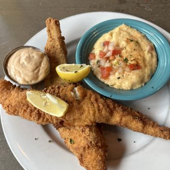 Chisos Grill - Farm Raised Catfish - American Near Me - Bee Cave, Texas
