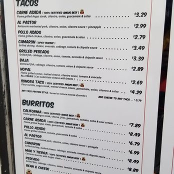 The Taco Stand - Menu - Food Stands Near Me - La Jolla, California The Taco Stand - Menu - Food Stands Near Me - La Jolla, California