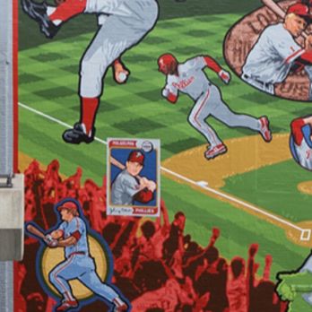 Phillies Mural - Public Art Near Me - Philadelphia, Pennsylvania Phillies Mural - Public Art Near Me - Philadelphia, Pennsylvania