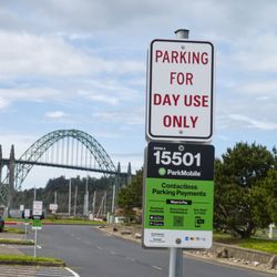 Port Of Newport - One of seemingly dozens of such signs.