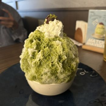 Chubby Curry - We demolished this matcha snow and red bean dessert! - Japanese Curry Near Me - Covina, California Chubby Curry - We demolished this matcha snow and red bean dessert! - Japanese Curry Near Me - Covina, California
