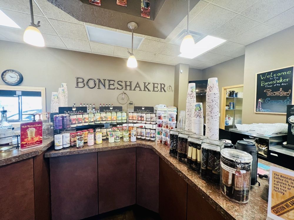 Social spots from Boneshaker Coffee