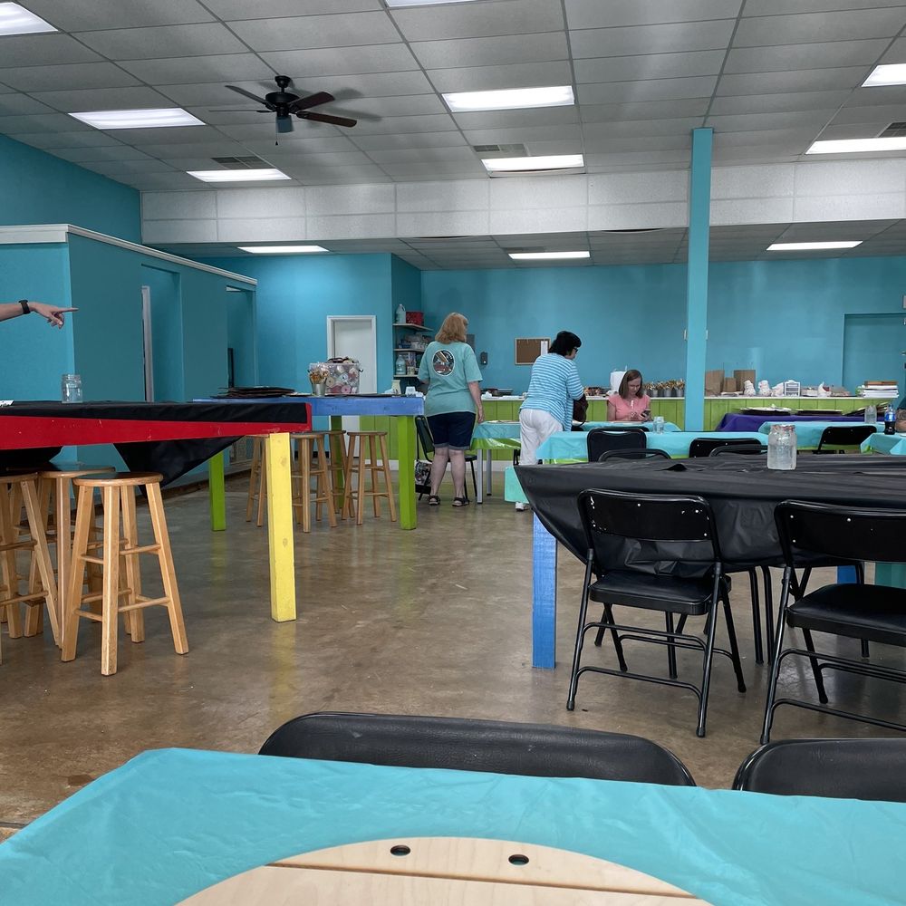 The Clay Spot - Inside. - Paint-Your-Own Pottery Near Me - Albany, Georgia