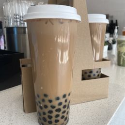 agnes b. - milk tea The Bếp Teahouse Atlanta GA