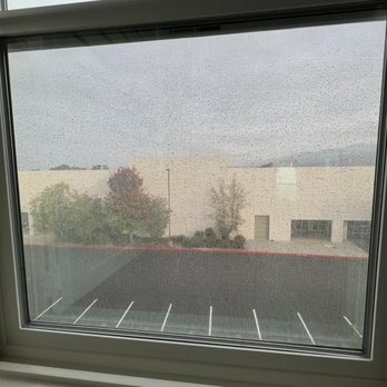 Elite Building Services - Before....dirty screens. - Window Washing Near Me - San Jose, California