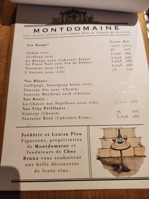 Menu photo 1 Chez Bruno Amboise, 37