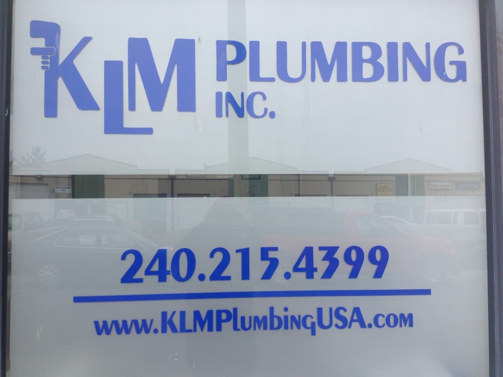 Slide of KLM Plumbing