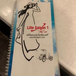 Lille Saigon 1 - I knew this place was legit when I saw their menu