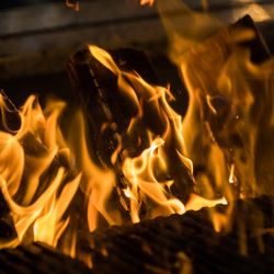 Firebirds Wood Fired Grill - Fireplace