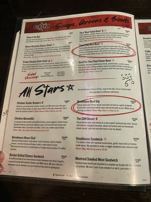 Menu photo 6 The Canadian Brewhouse St. Albert, AB Menu photo 6 The Canadian Brewhouse St. Albert, AB