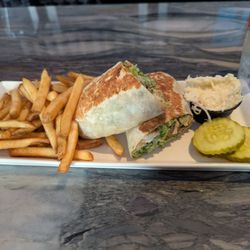 George St Pub & Liquor - Chicken Caesar wrap