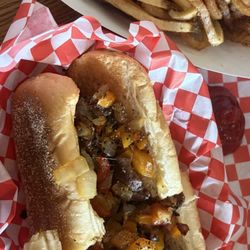 Nooksack Dairy & Deli - Philly cheese with meat shavings
