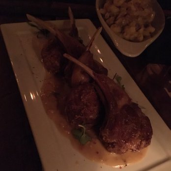 The Blind Rabbit - Lamb chops with a savory bacon sauce - Cocktail Bars Near Me - Anaheim, California The Blind Rabbit - Lamb chops with a savory bacon sauce - Cocktail Bars Near Me - Anaheim, California