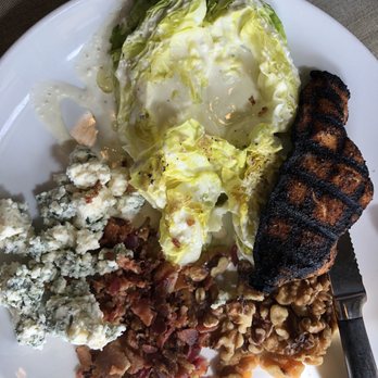 Blue River Bistro - Wedge with blackened salmon - New American Near Me - Breckenridge, Colorado Blue River Bistro - Wedge with blackened salmon - New American Near Me - Breckenridge, Colorado