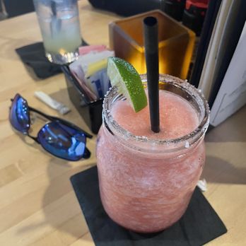 Oceans & Ale - Strawberry Margarita - Seafood Near Me - Williamsburg, Virginia